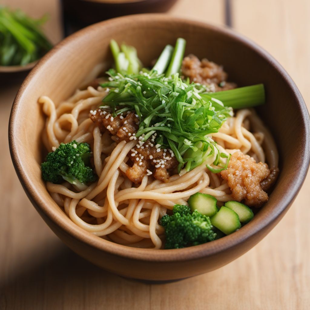 Kamaage Udon with Tempura Bits