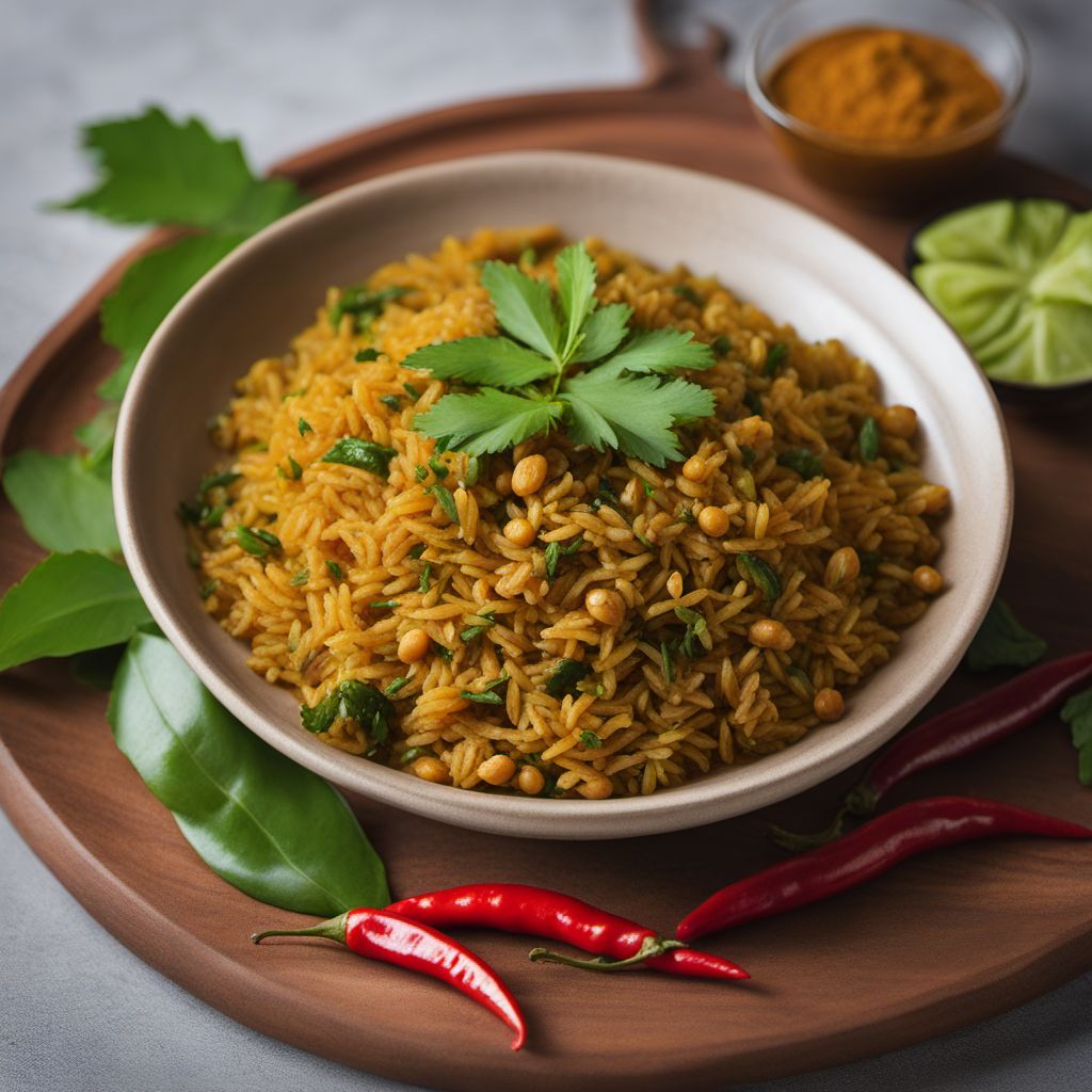 Karuveppilai Sadam (Curry Leaf Rice)