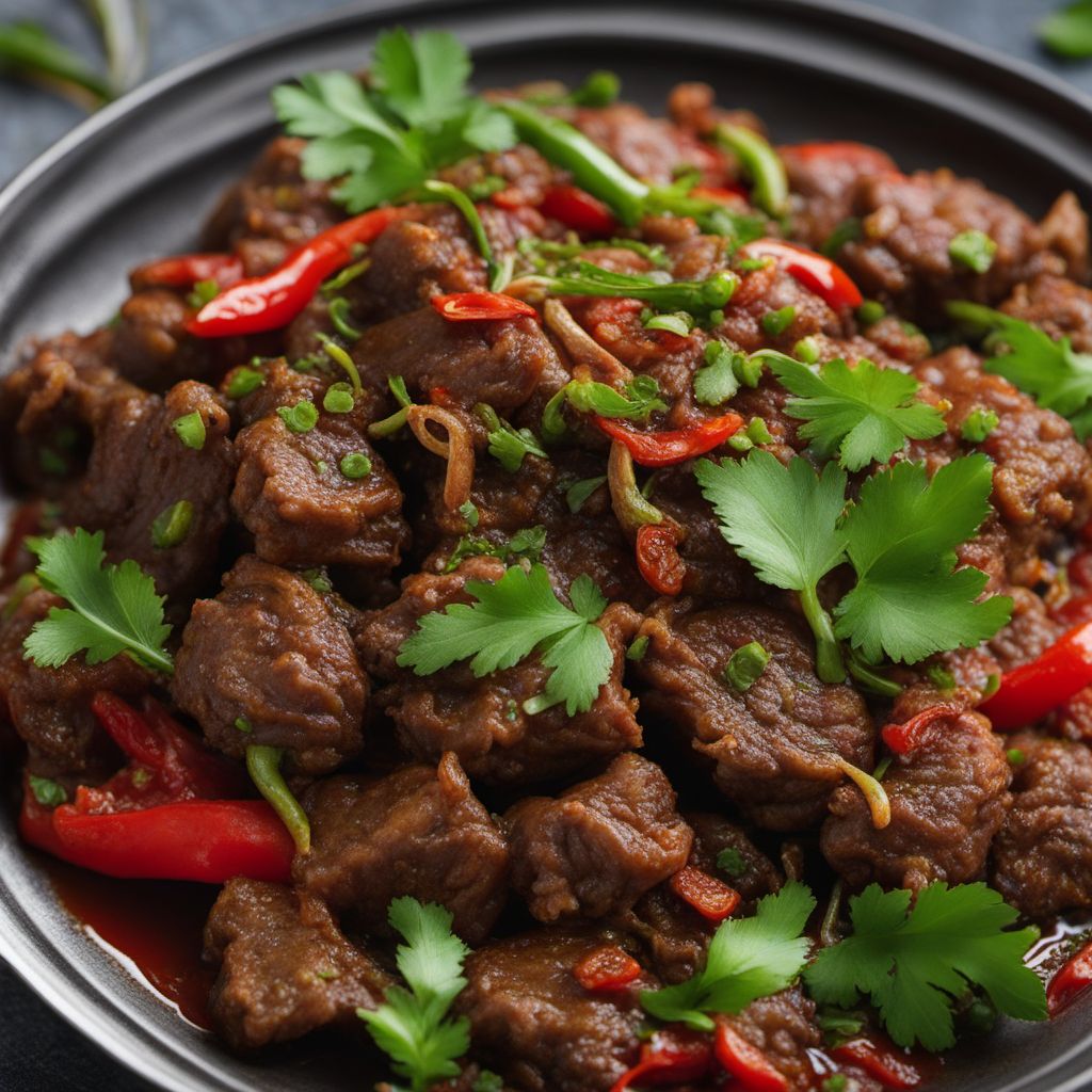 Kata-kat - Spicy Stir-Fried Offal Delight