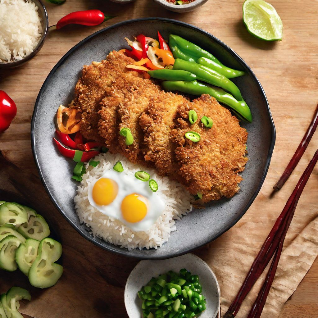 Puerto Rican Katsudon