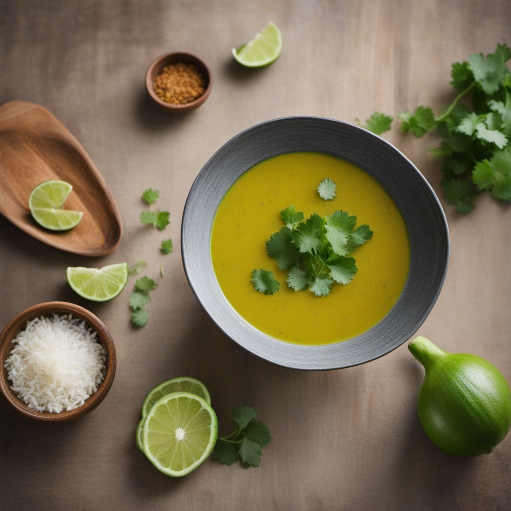 Kenyan Coconut Lime Gourd Soup