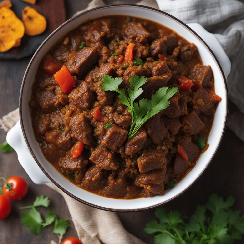 Kenyan-style Eezgii with Spiced Beef