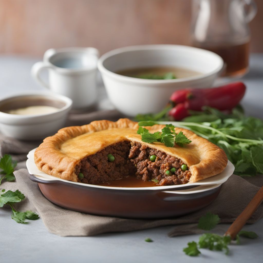 Kenyan-style Stuffed Meat Pie