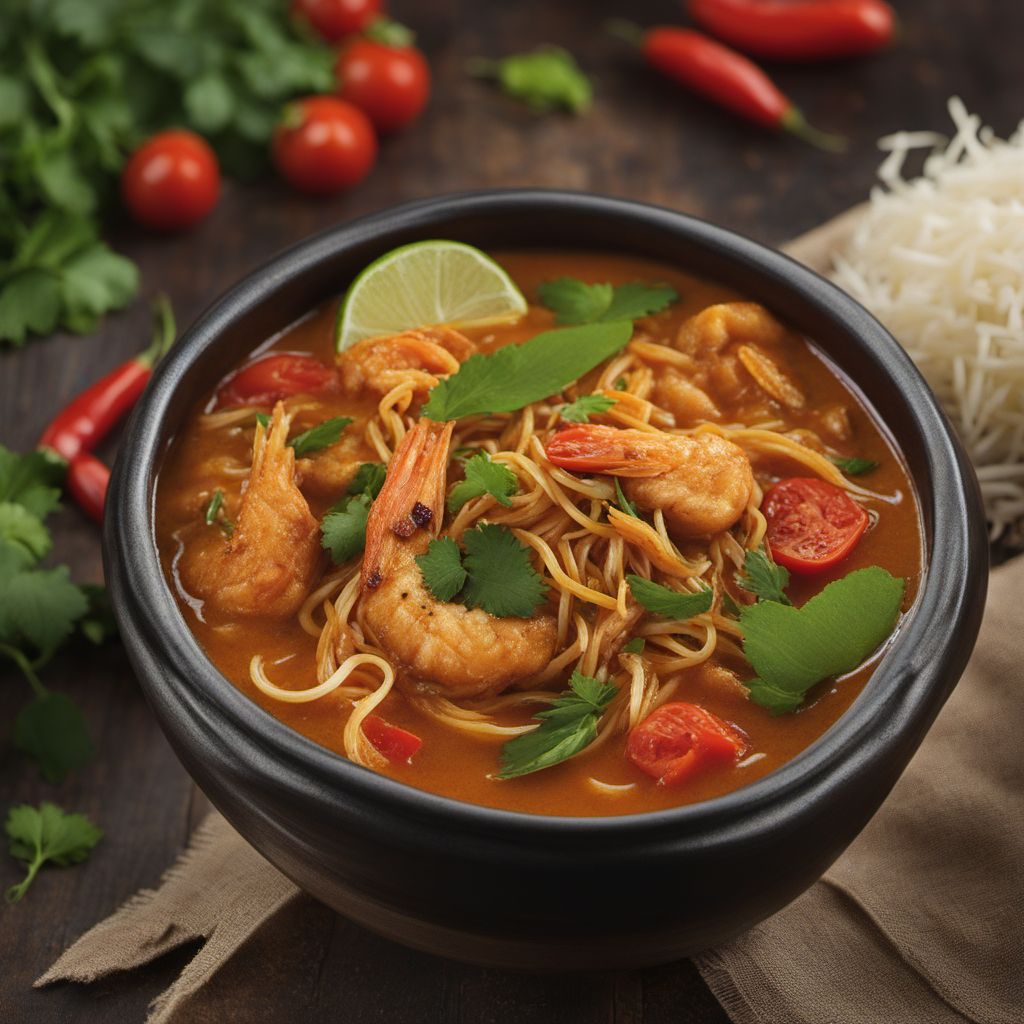 Kerala-style Spicy Noodle Soup