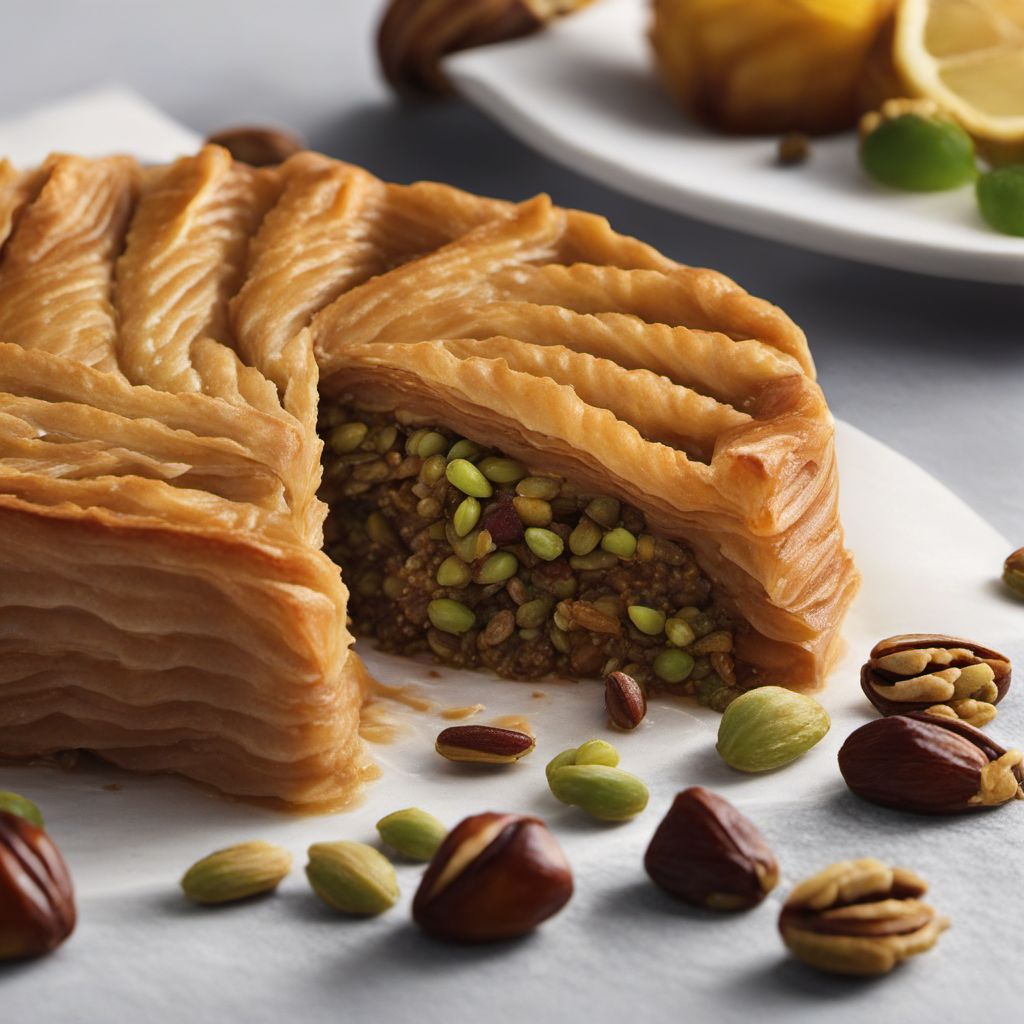 Kestaneli Baklava with a Twist