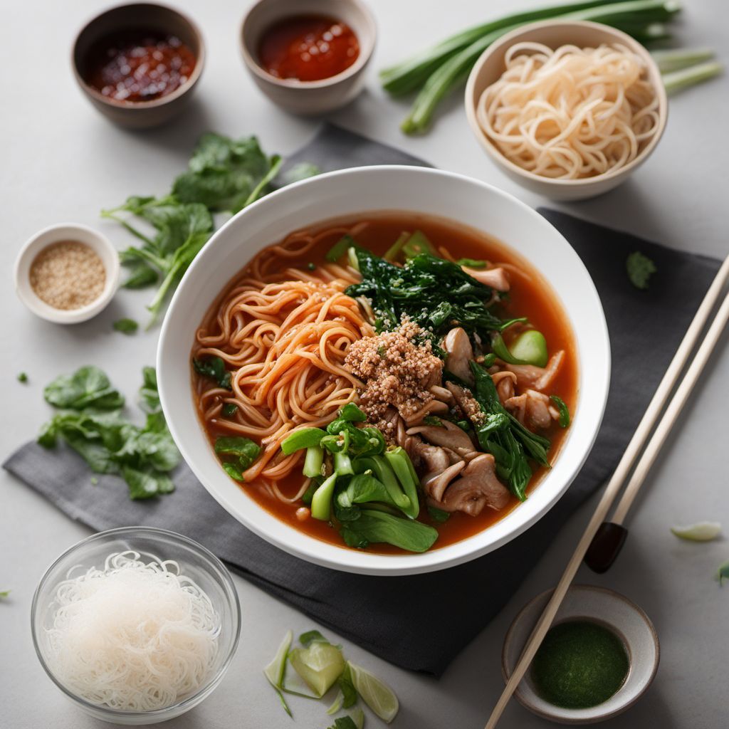 Kimchi Noodle Soup