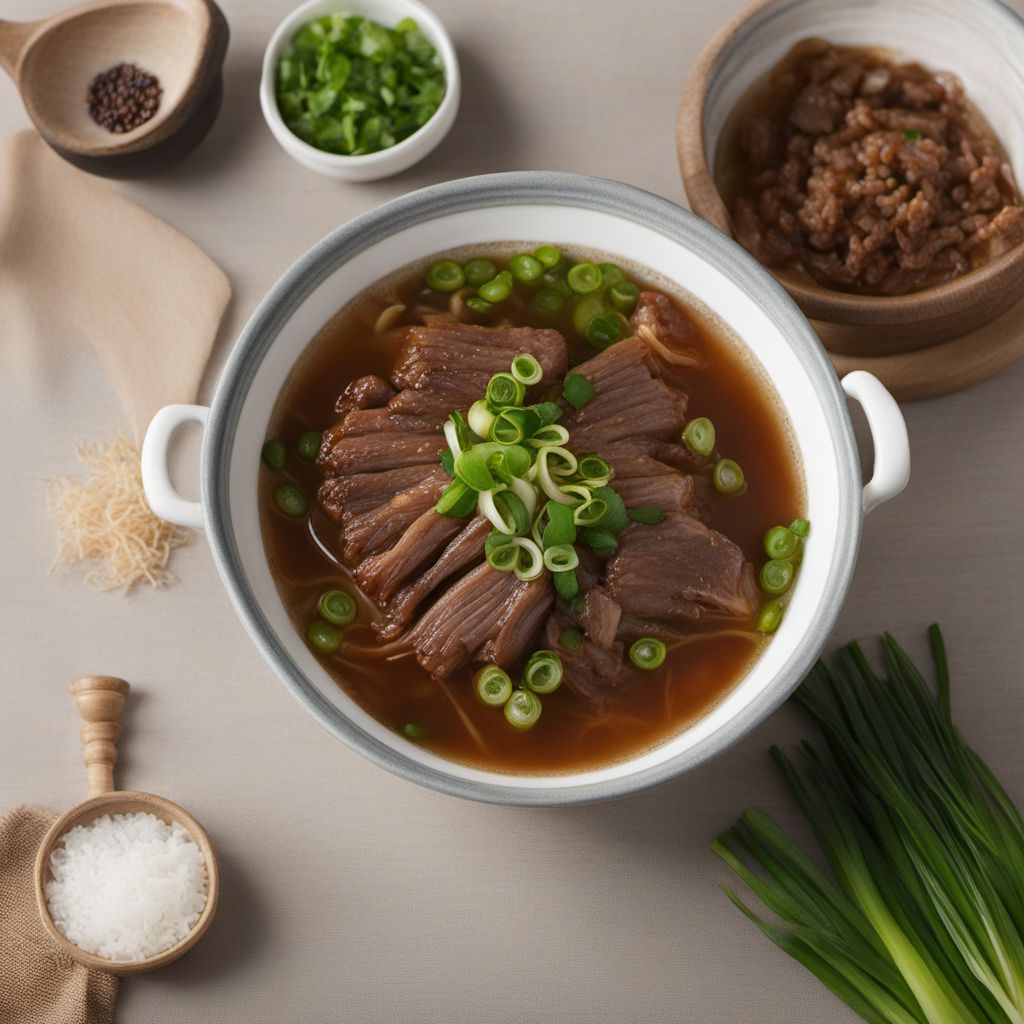 Kkori Gomtang - Korean Beef Bone Soup