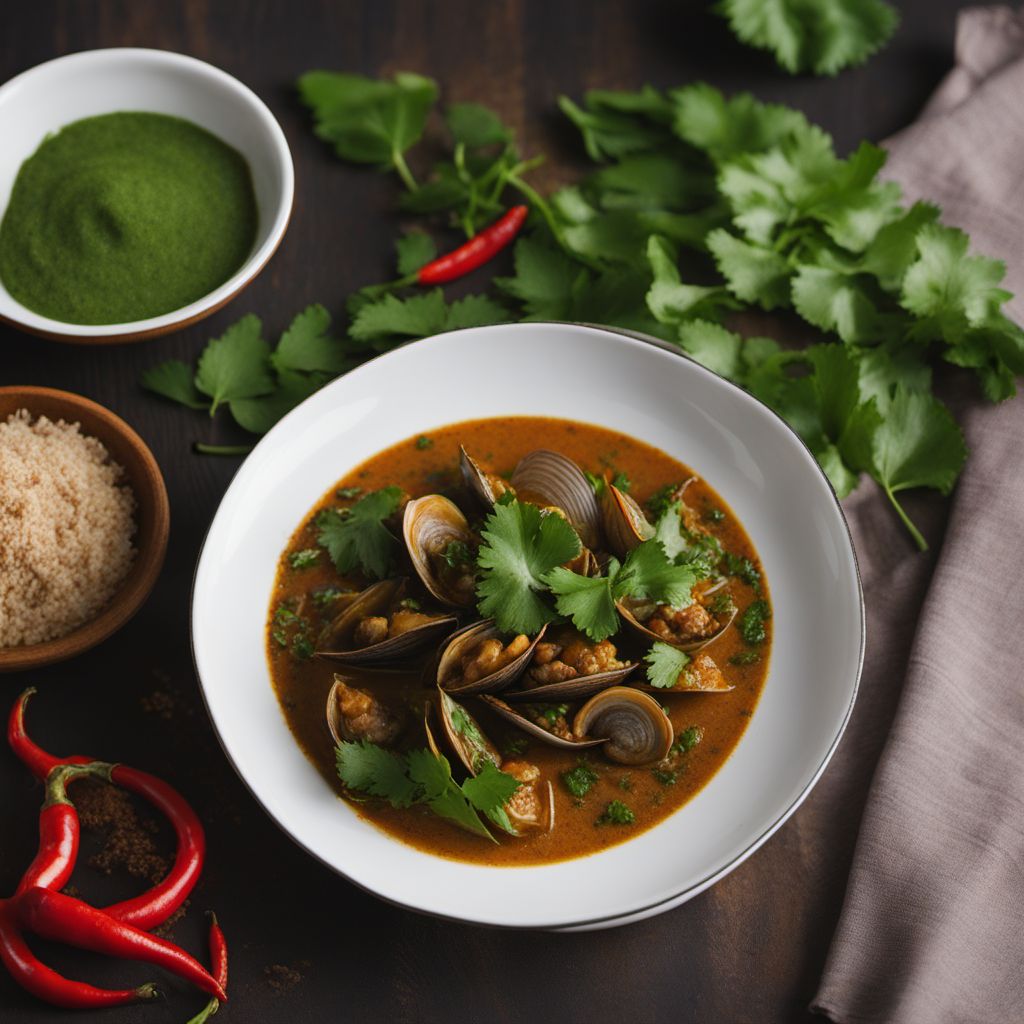 Kodava Spiced Clams with Coconut