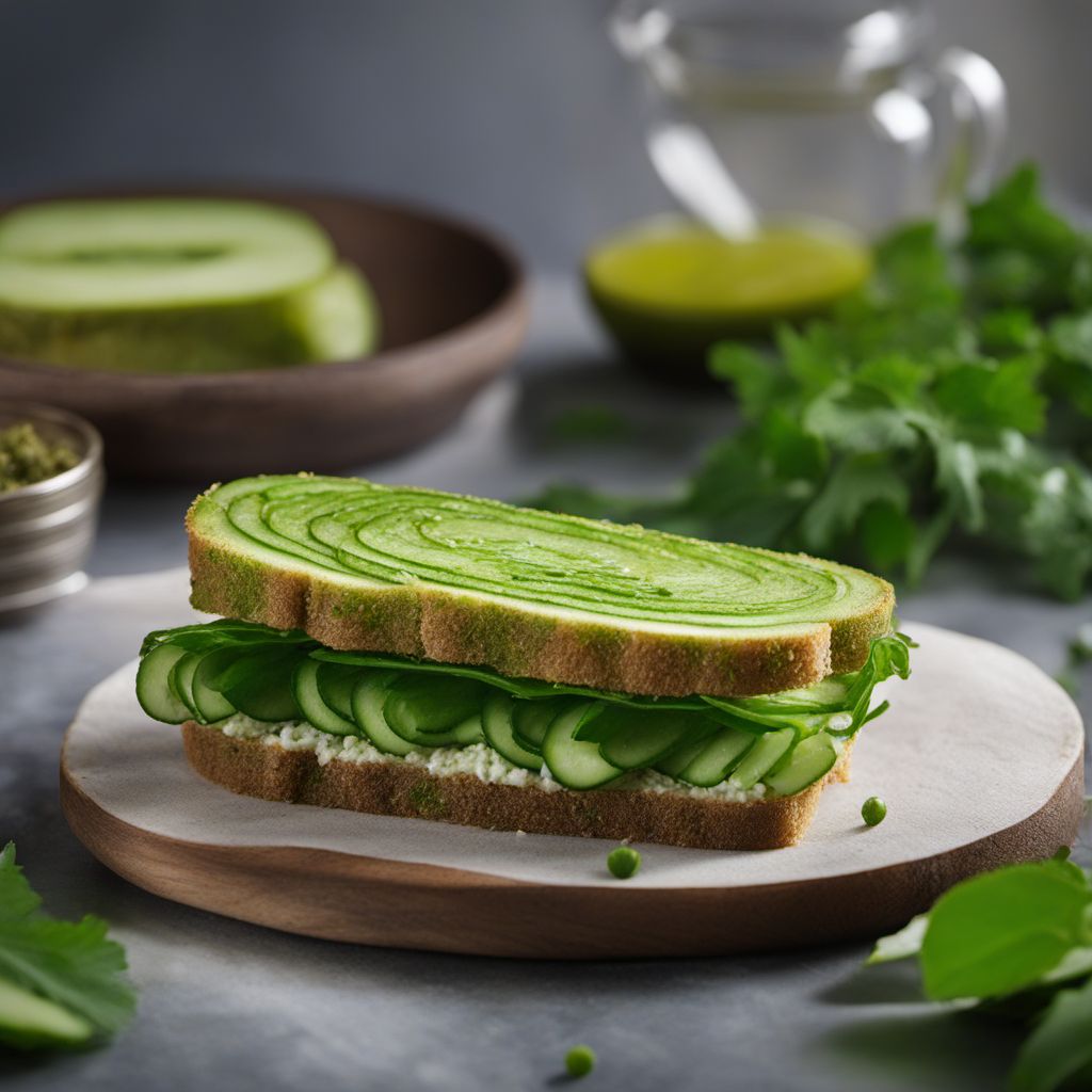 Kodava-style Cucumber Sandwich