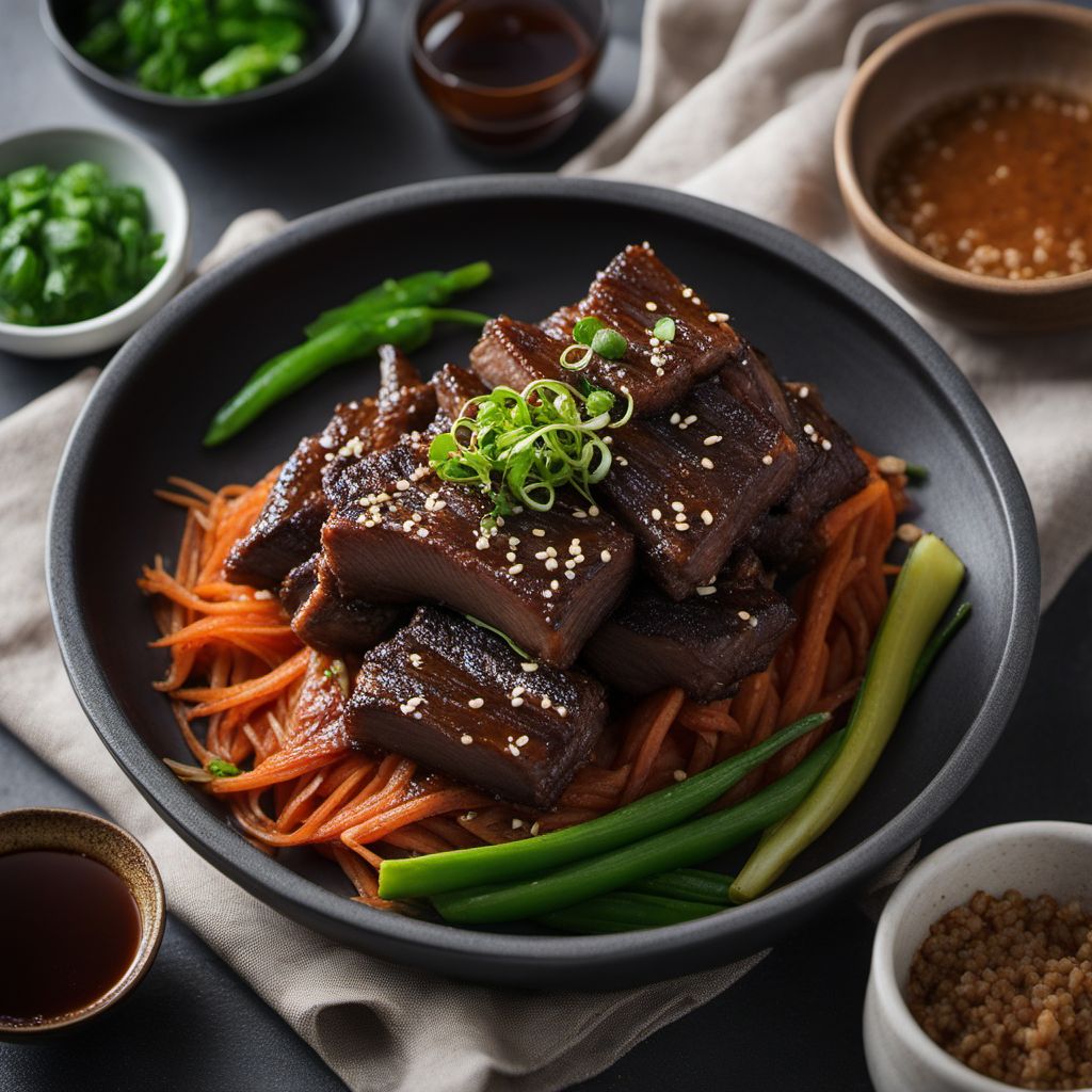 Korean Braised Beef Short Ribs