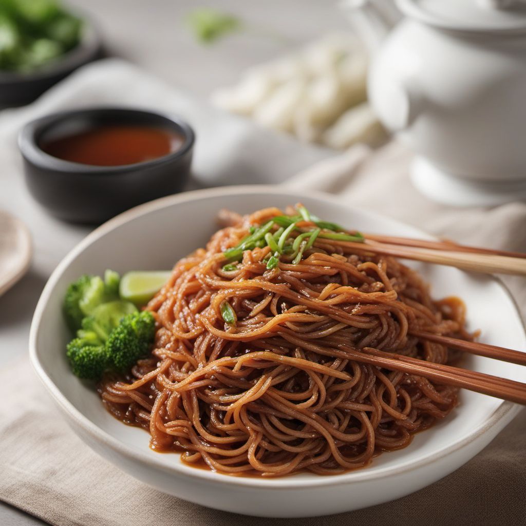 Korean Chinese Buckwheat Noodles