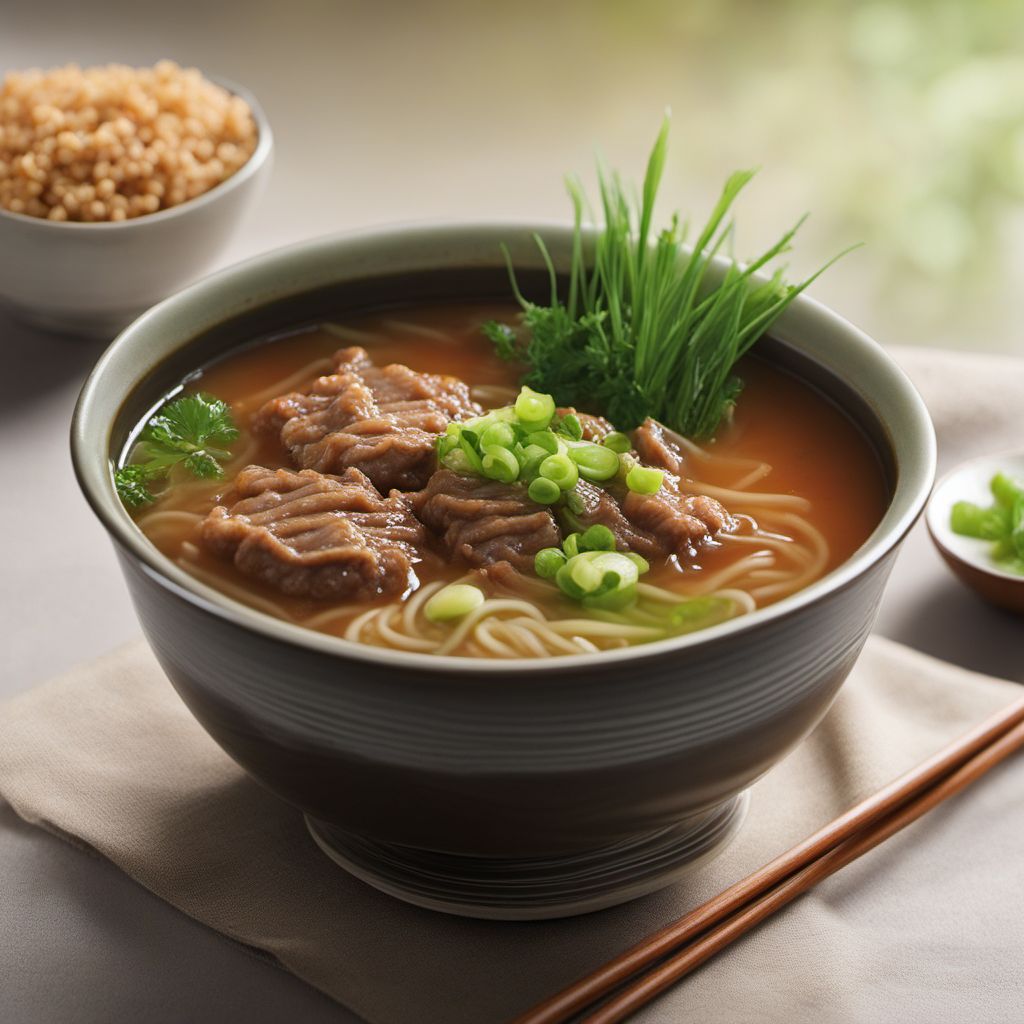 Korean Chinese-style Boccette Soup