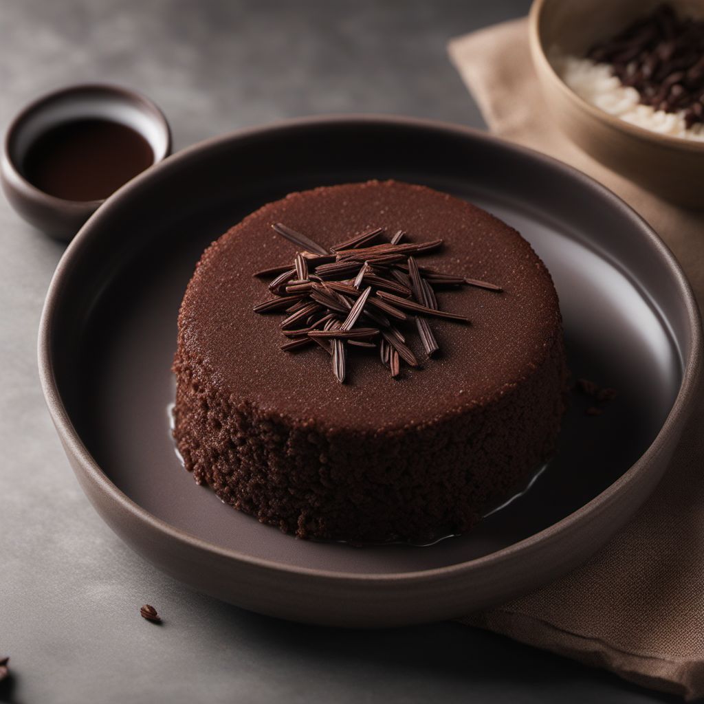 Korean Chocolate Rice Cake