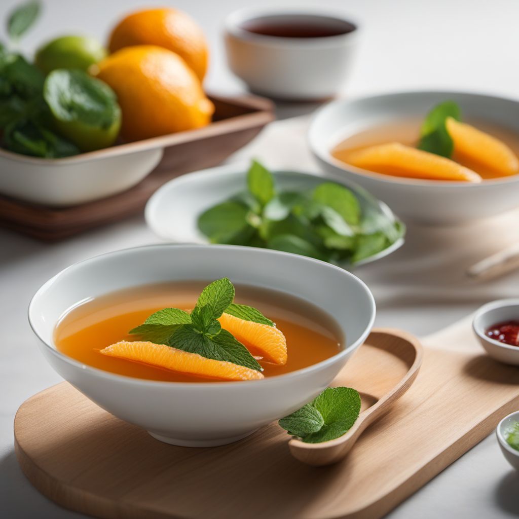 Korean Citrus Dessert Soup