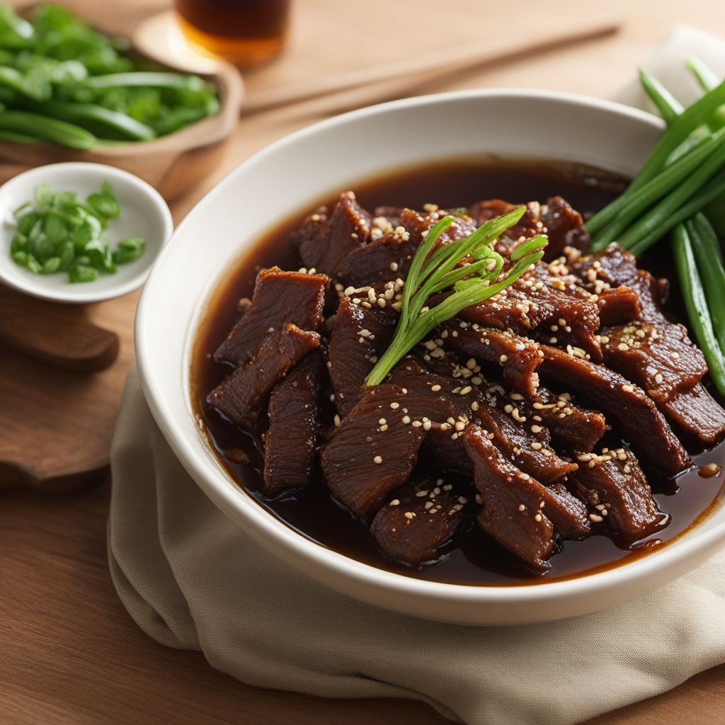 Korean Soy Braised Beef (Jangjorim)