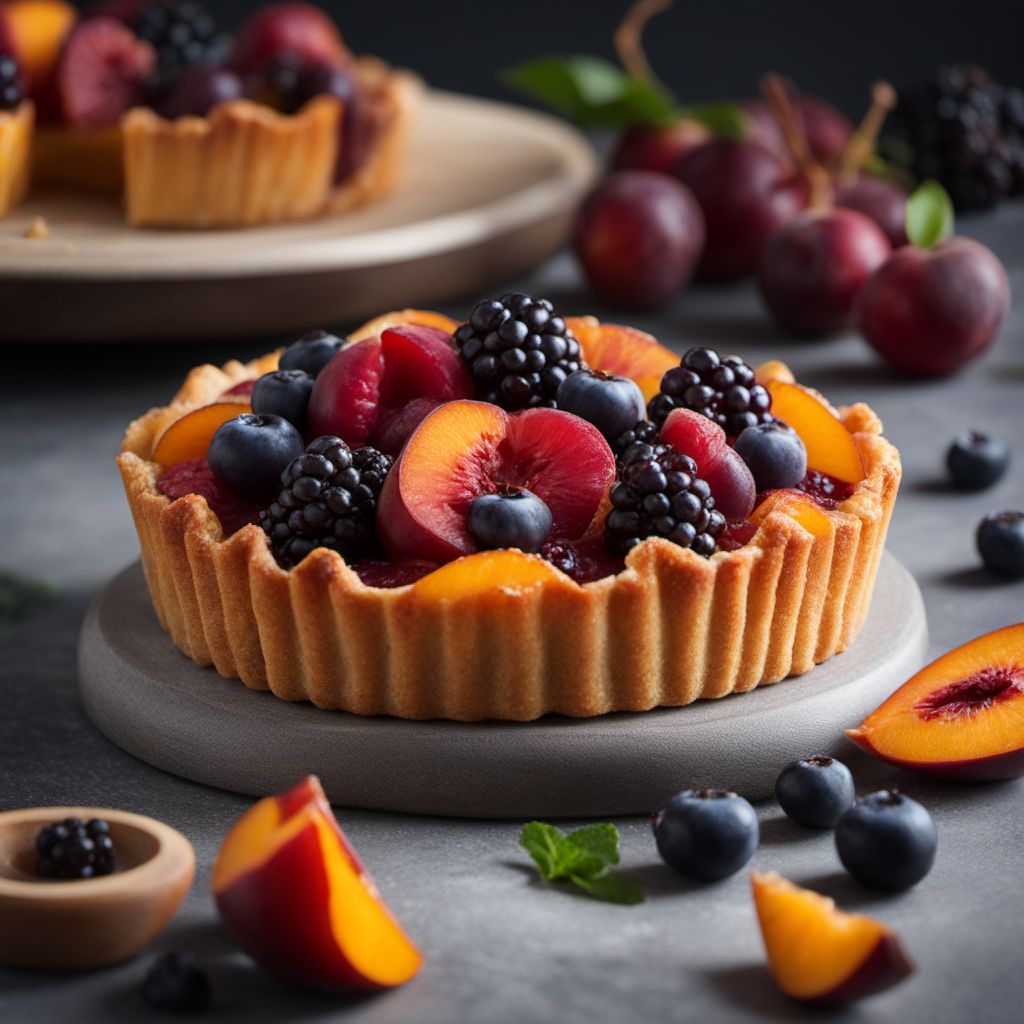 Kučanski Koščičjak - Croatian Stone Fruit Tart