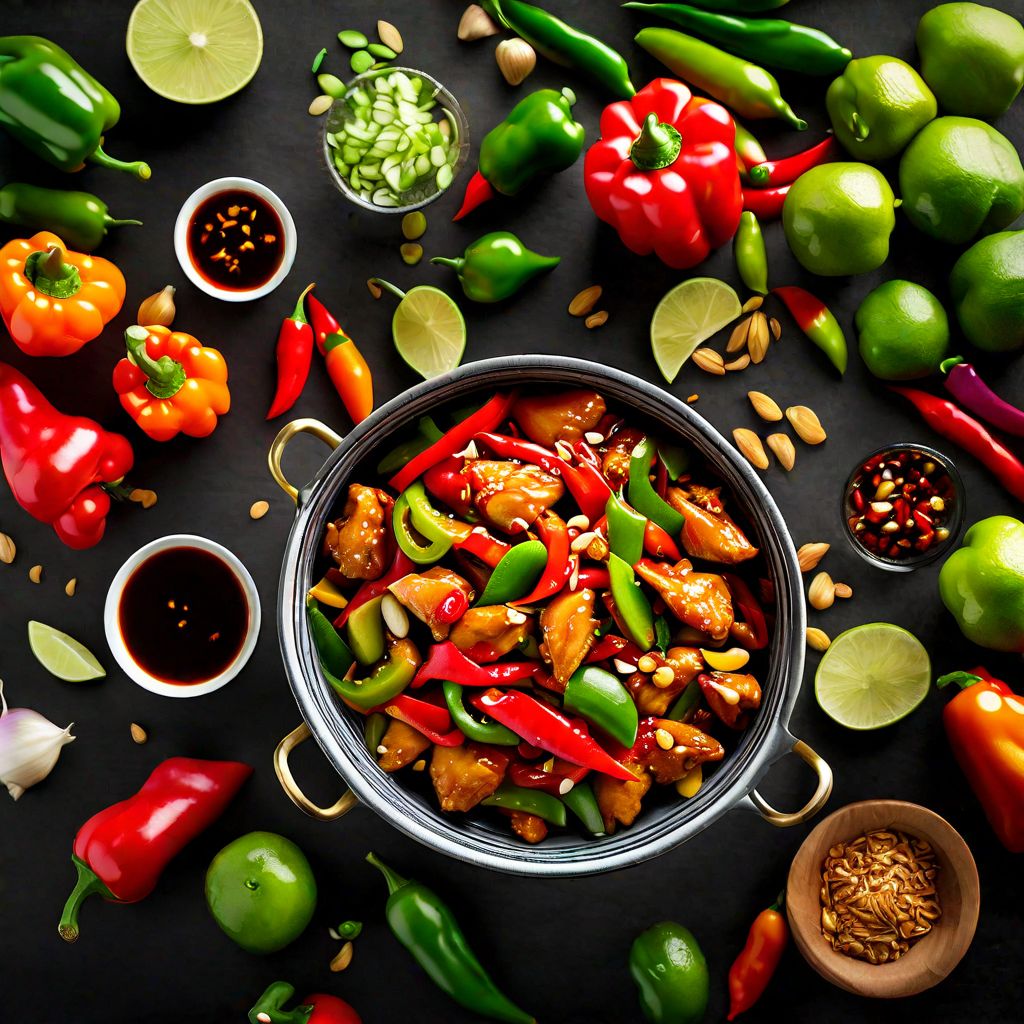 Cuban-style Kung Pao Chicken