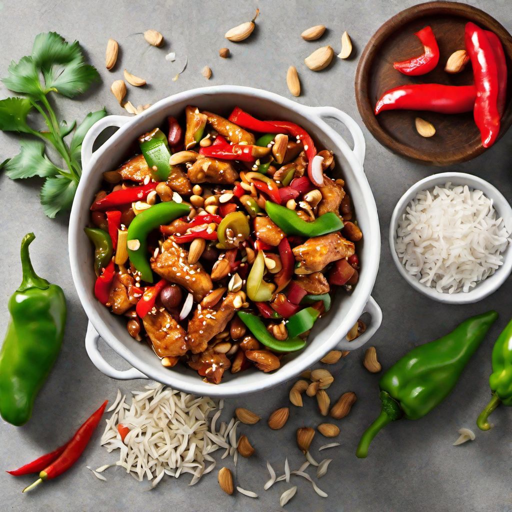 Kung Pao Chicken with a New Mexican Twist