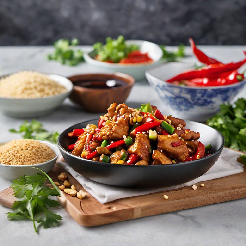 Taiwanese-style Kung Pao Chicken