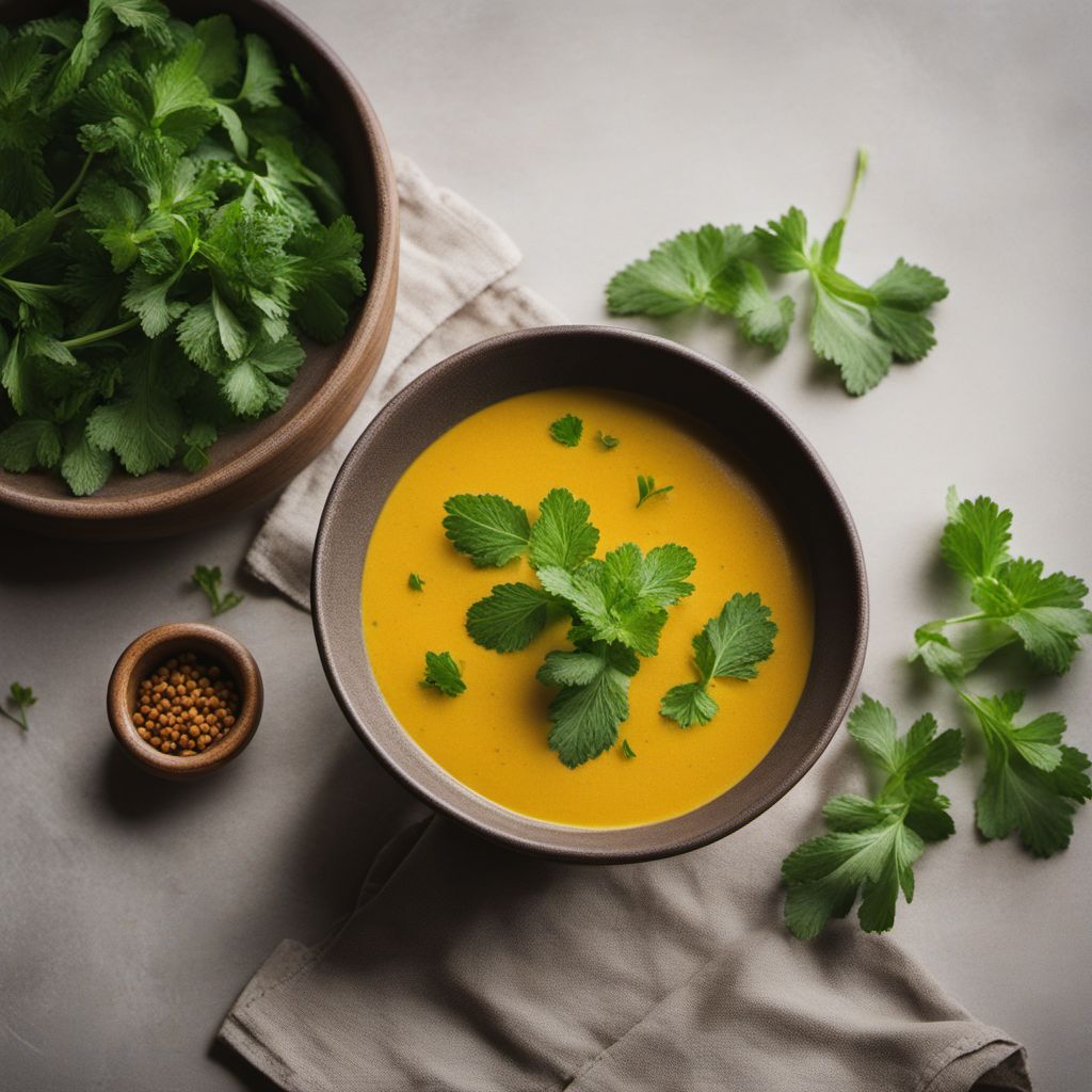 Kurdish Creamy Cauliflower Soup