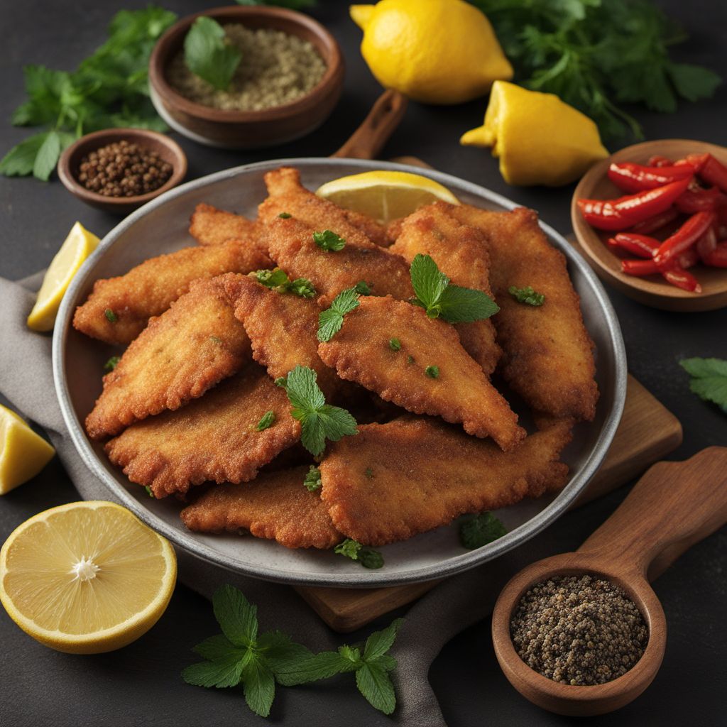 Kurdish-style Mixed Fried Fish