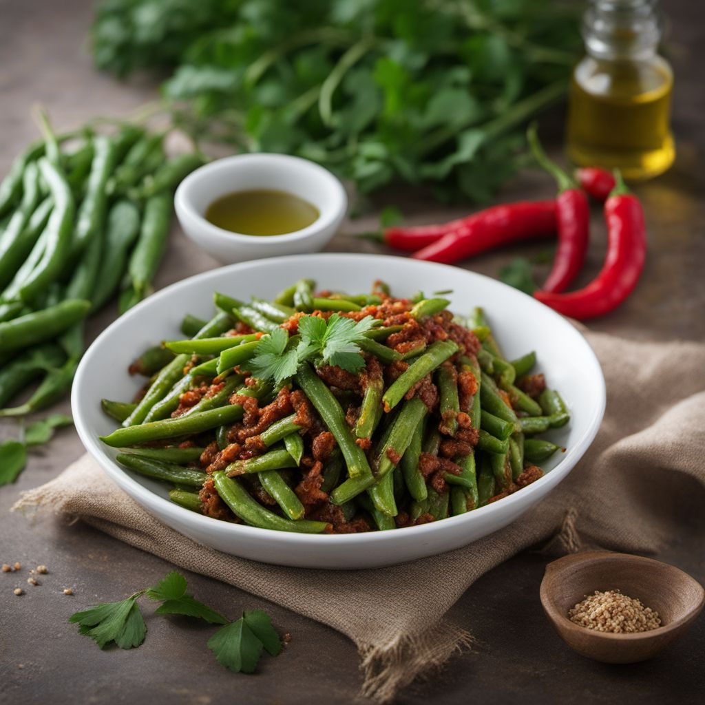 Kurdish-style Spicy Green Beans