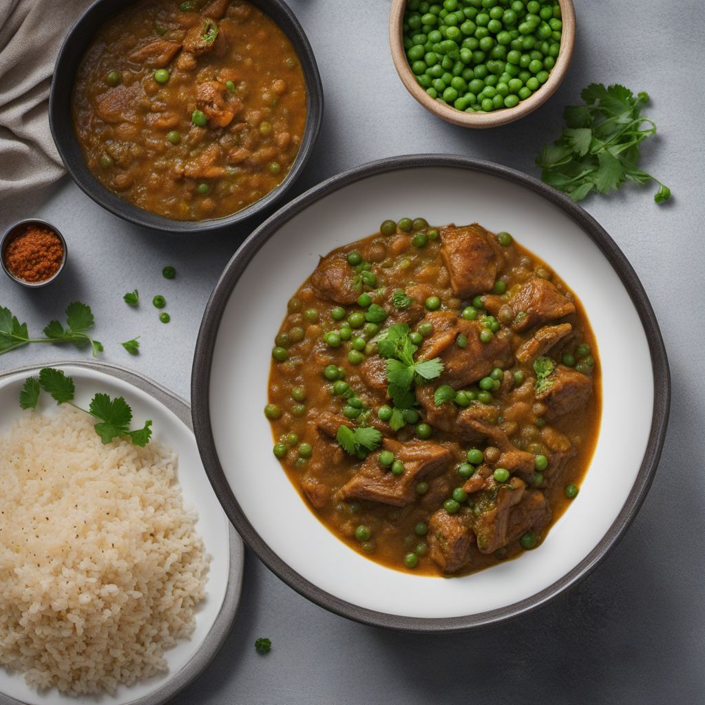 Kuwaiti-style Peas with Lamb