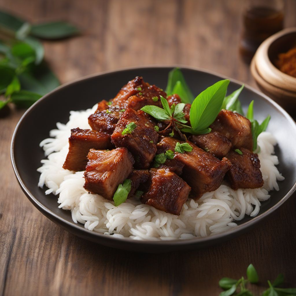 Ladob - Filipino Coconut-Braised Pork