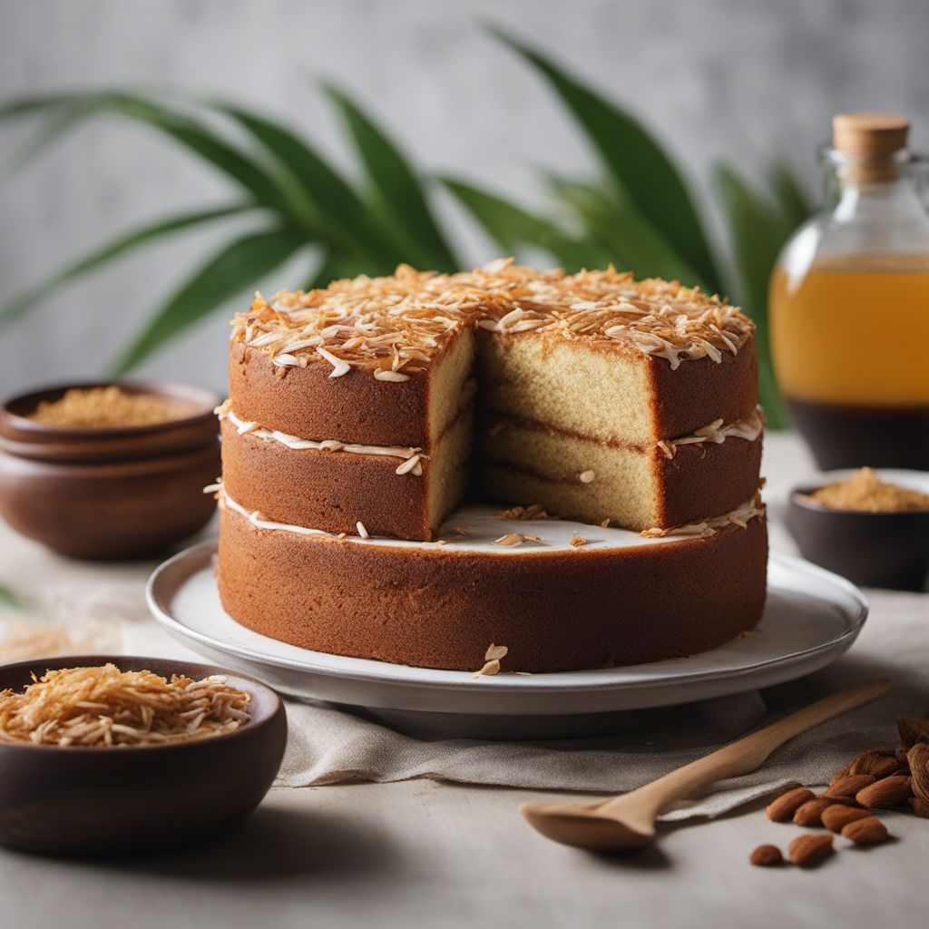 Lao-style Coconut Cake