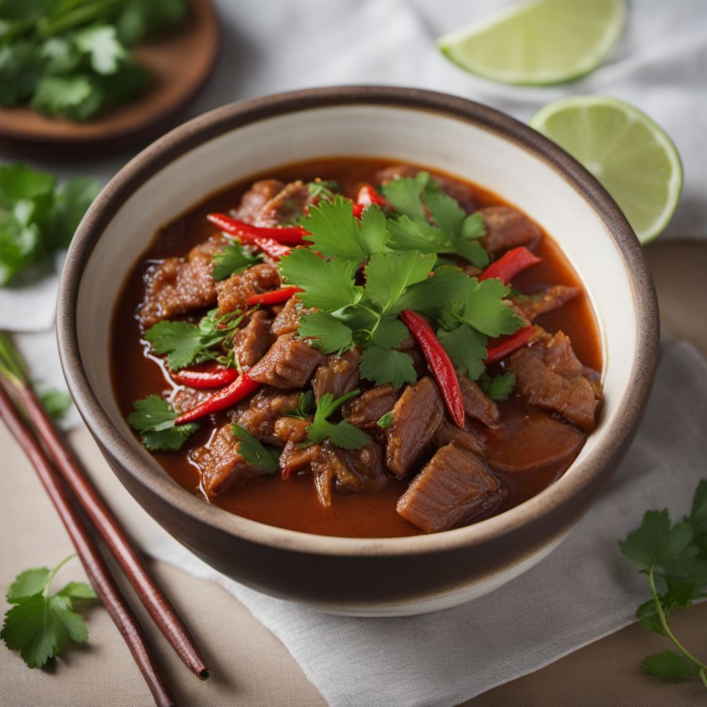 Lao-style Spicy Pork Stew