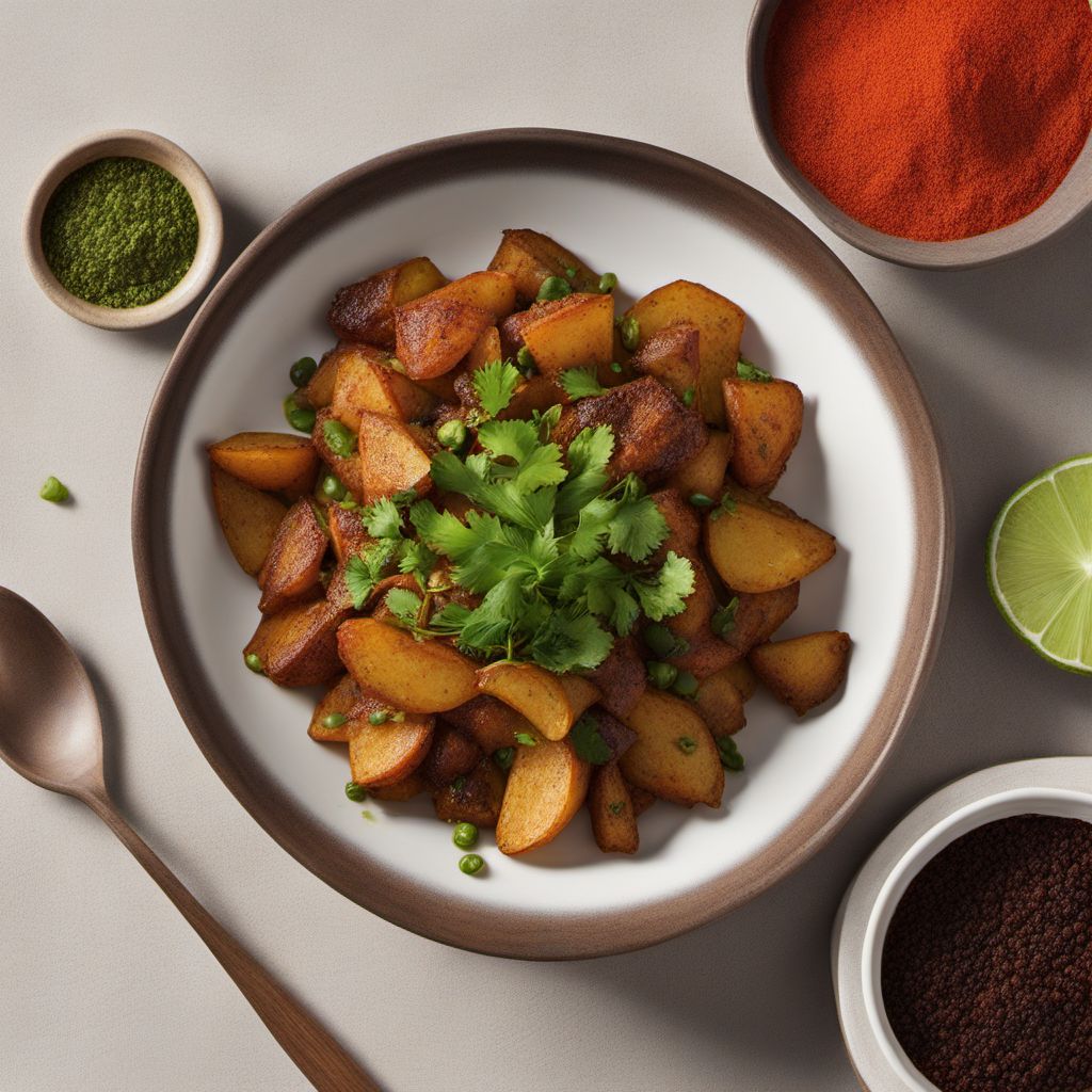 Latin American Chinese Style Spiced Potatoes