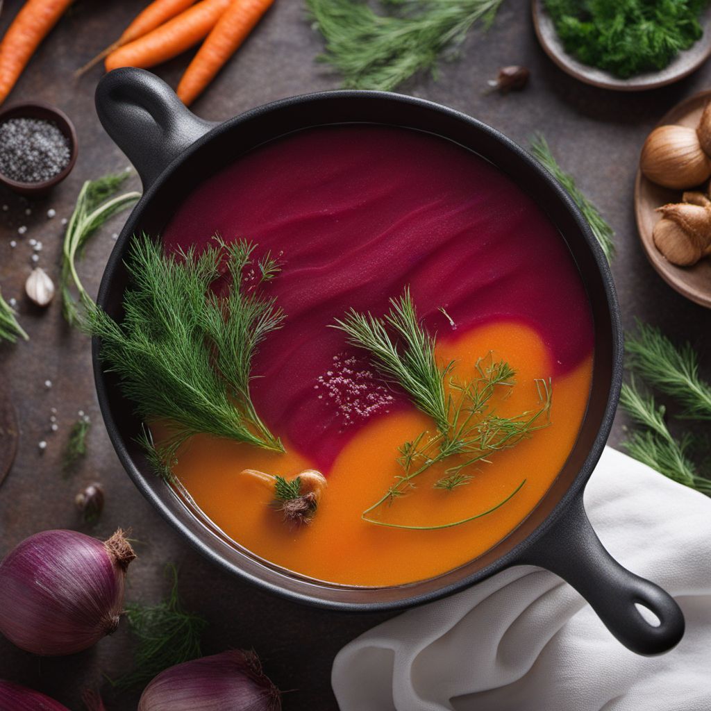 Latvian Beet Soup