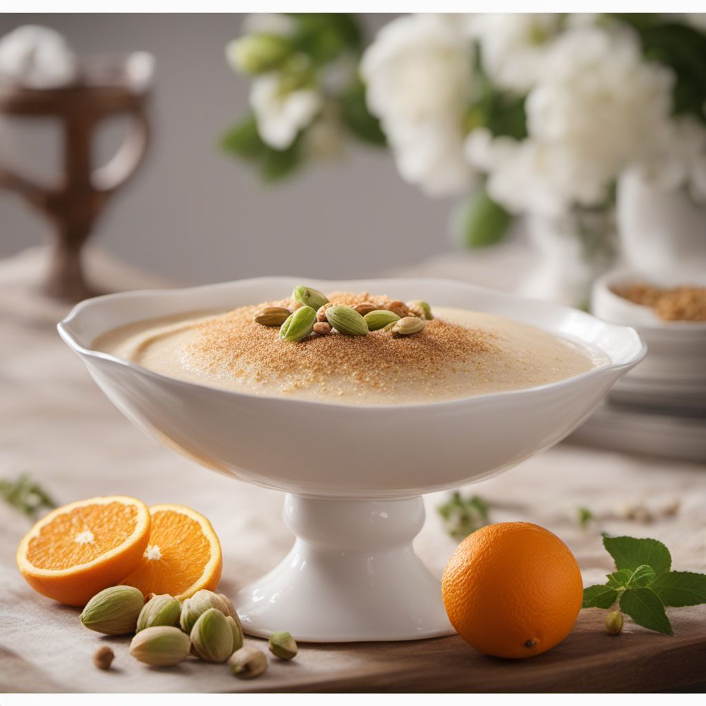 Layali Lubnan - Lebanese Semolina Pudding