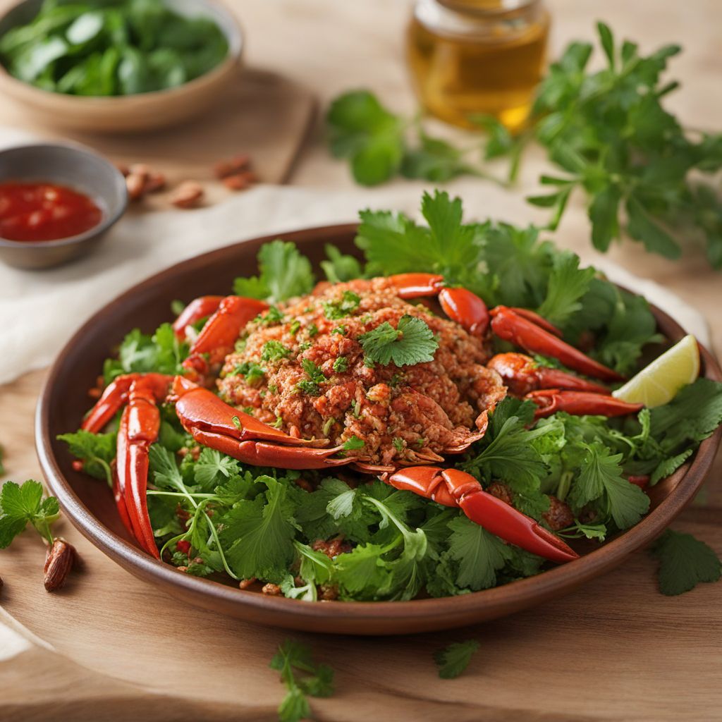 Lebanese-style Spicy Crab Salad