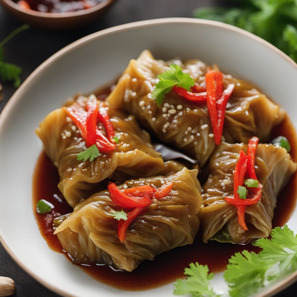 Liaoning-style Stuffed Cabbage Rolls