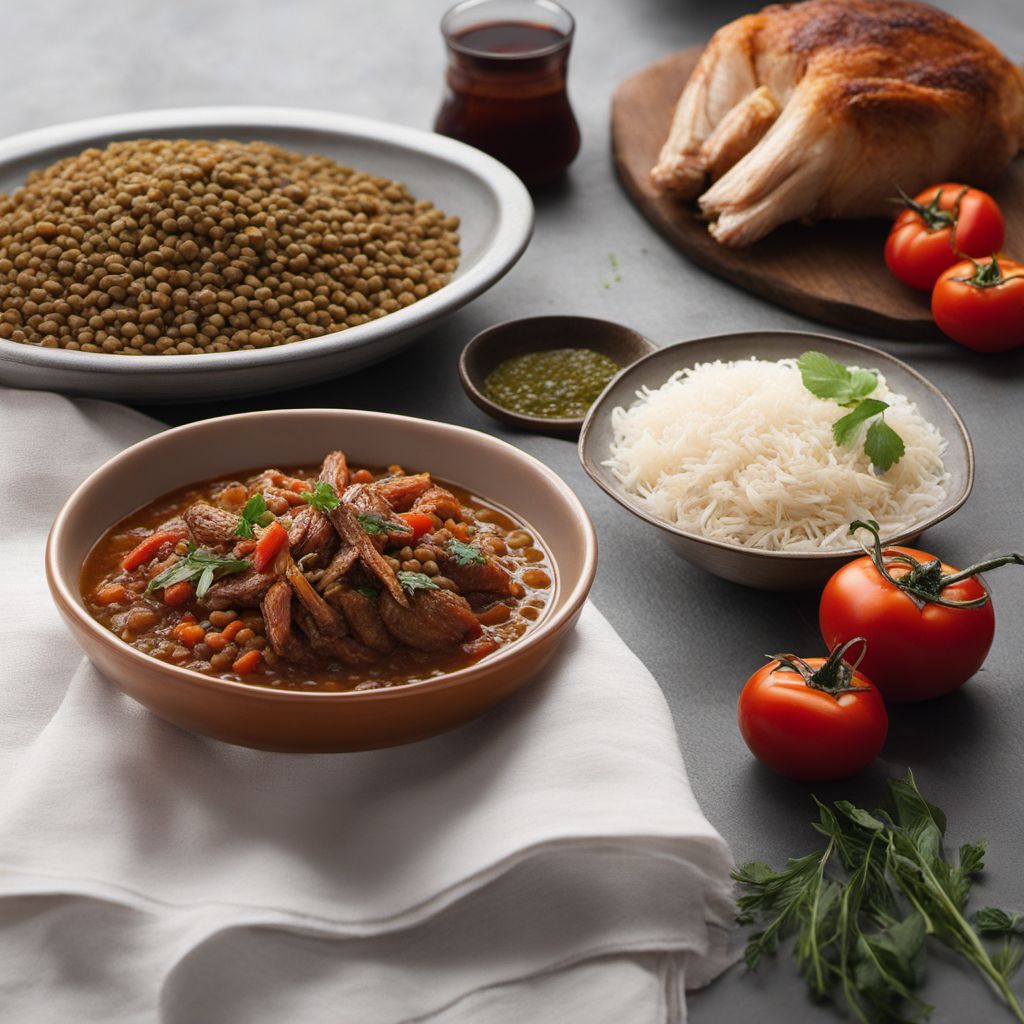 Liebre con Lentejas (Hare with Lentils)