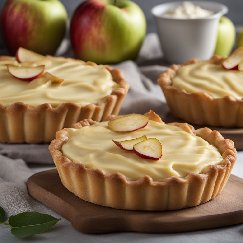 Lithuanian Apple Cheese Tart