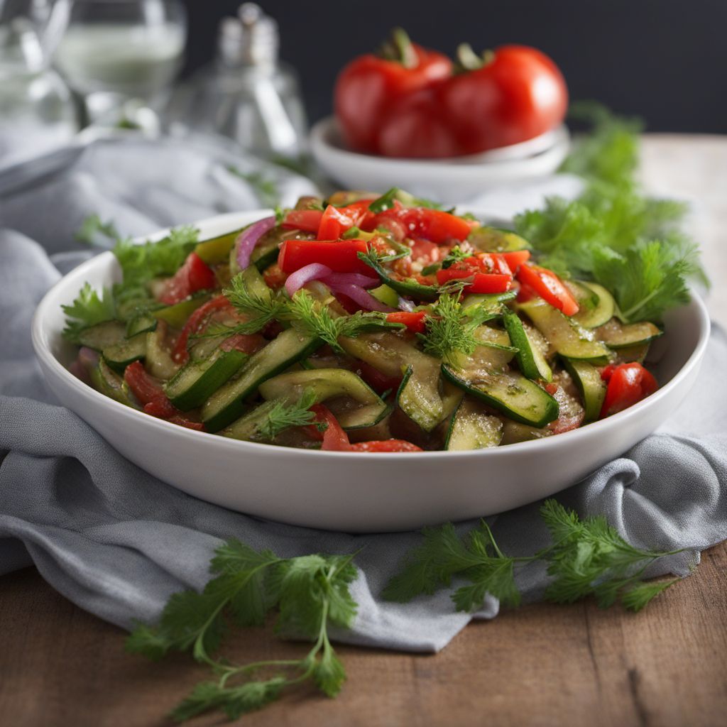 Lithuanian-style Eggplant Salad