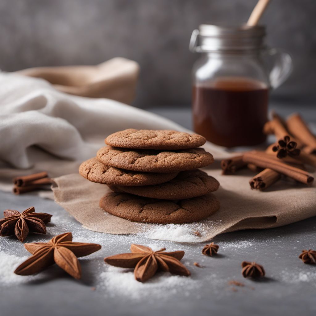 Louisiana Creole Spiced Gingerbread Cookies