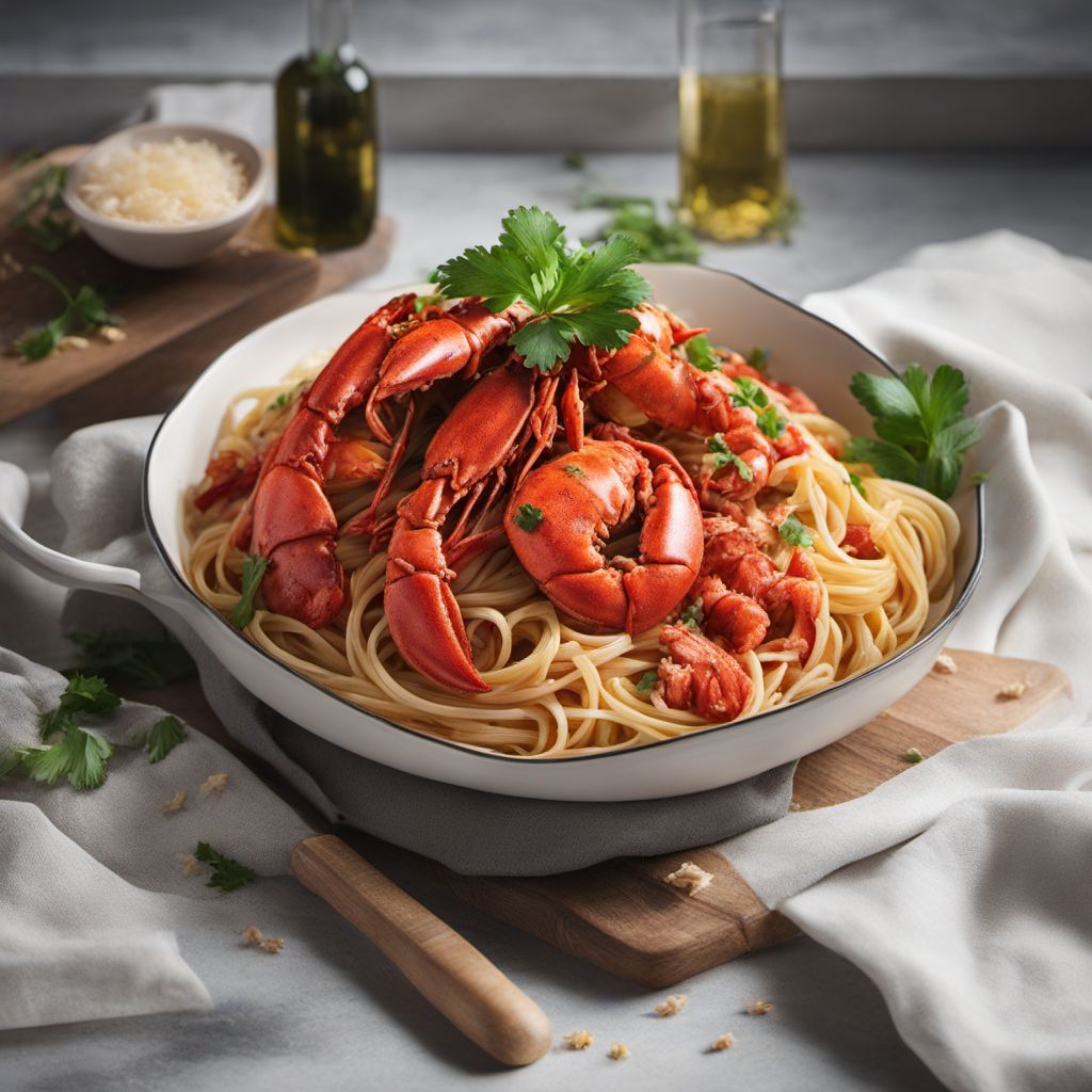 Luscious Lobster Linguine