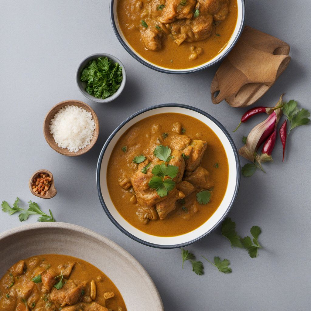 Lyonnaise-style Coconut Chicken Curry