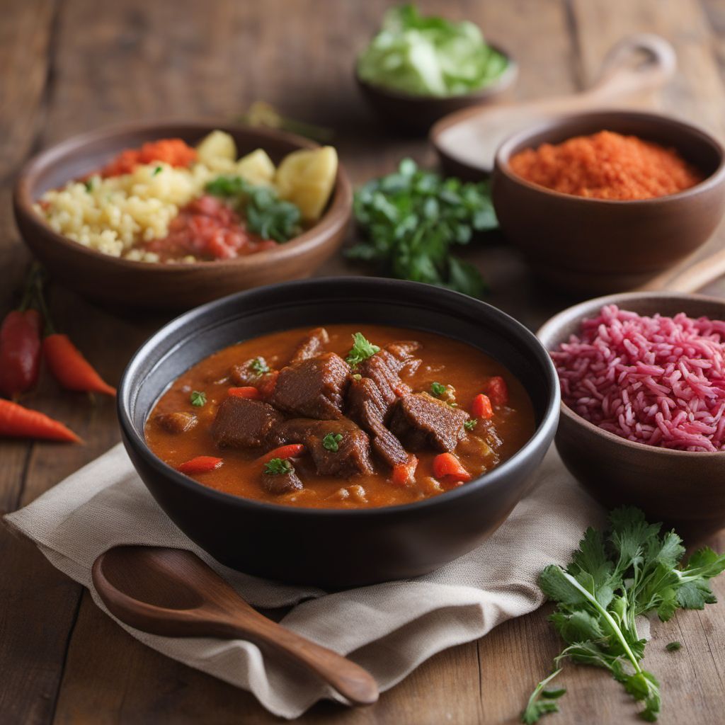 Maasai-inspired Beef Stew with Traditional Spices