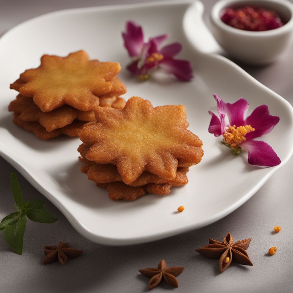 Macanese-style Bolski Cviti (Flower Fritters)