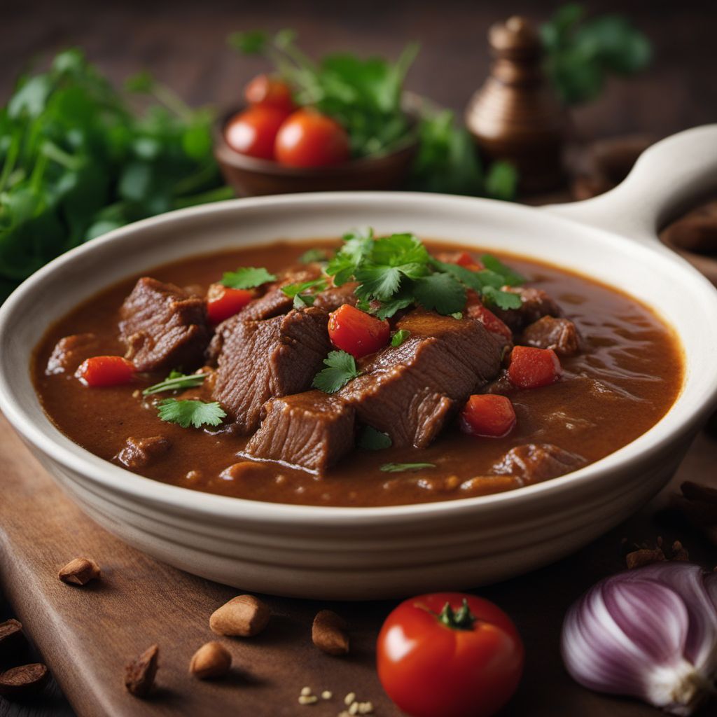 Makassar-style Beef Stew with Aromatic Spices