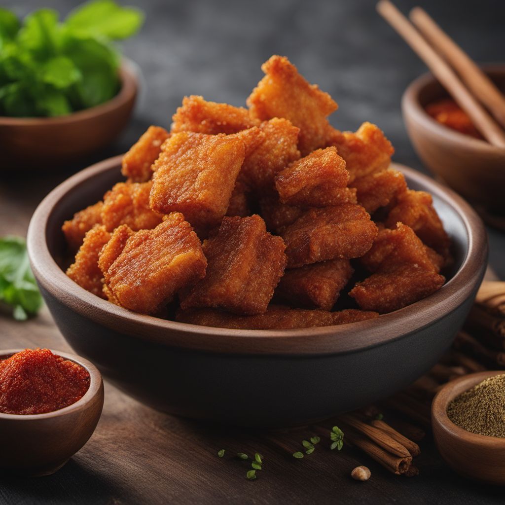 Makassar-style Crispy Pork Cracklings