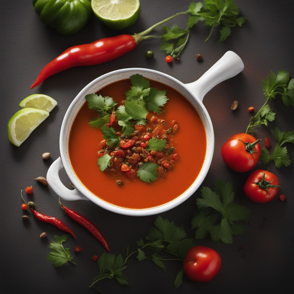 Malagasy-inspired Spicy Tomato Soup