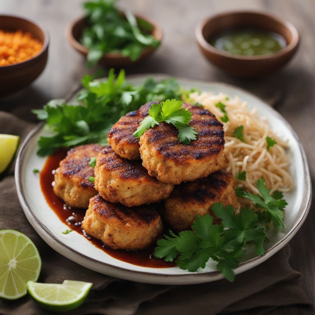 Malagasy-style Grilled Fish Cakes