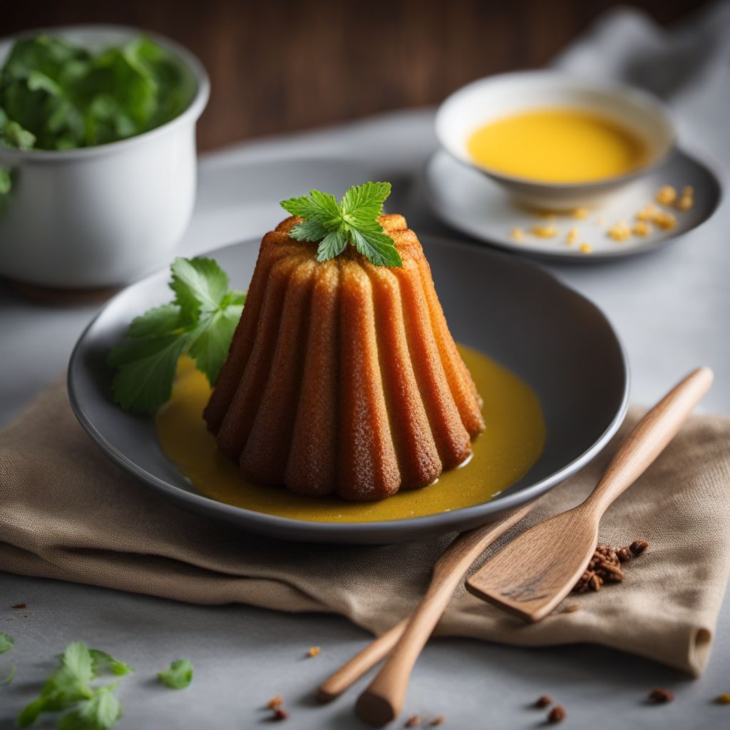 Malawian-inspired Canelé