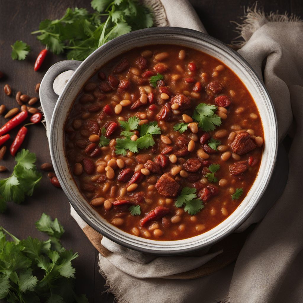 Malawian-style Smoky Beans and Pork