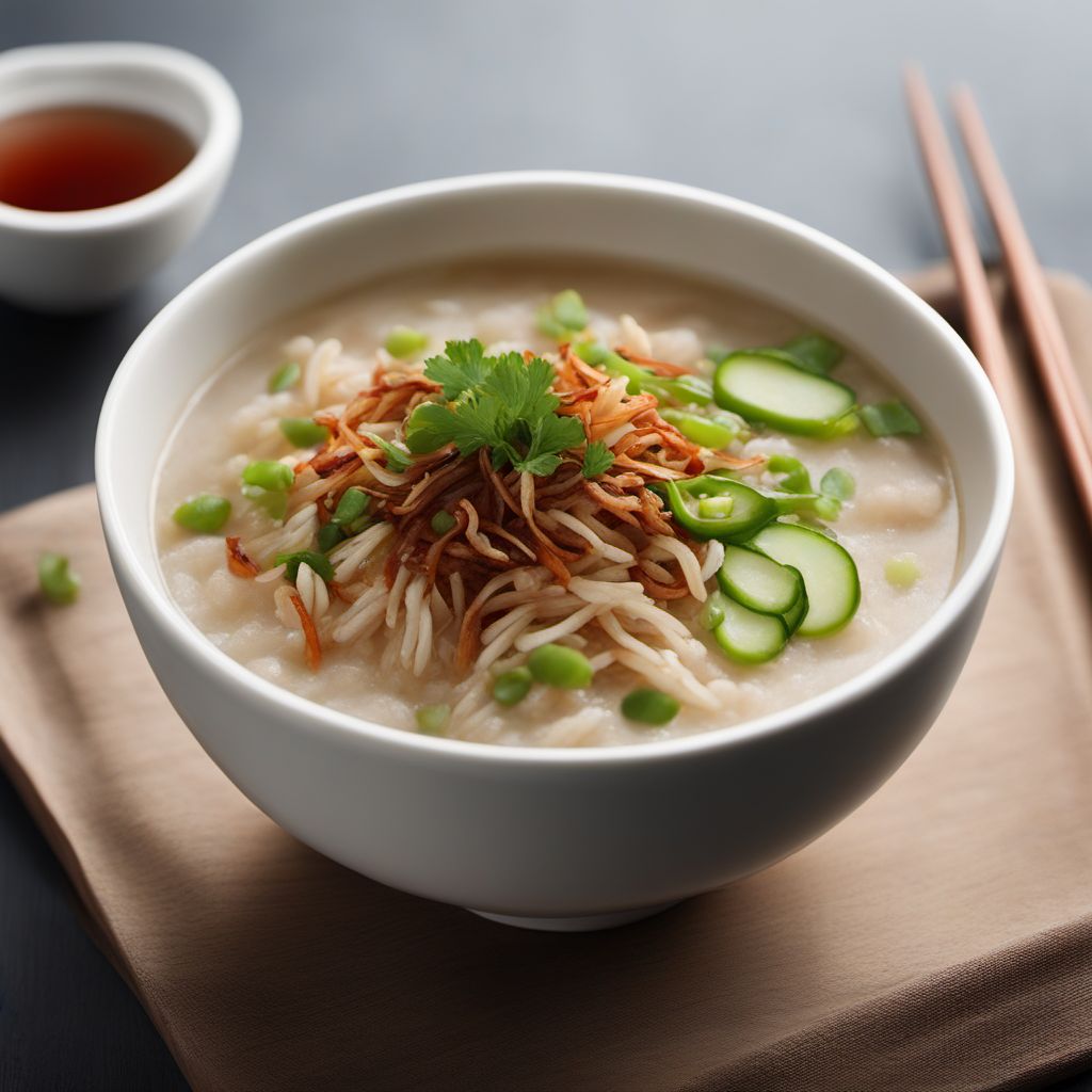 Malaysian Chinese Style Rice Porridge